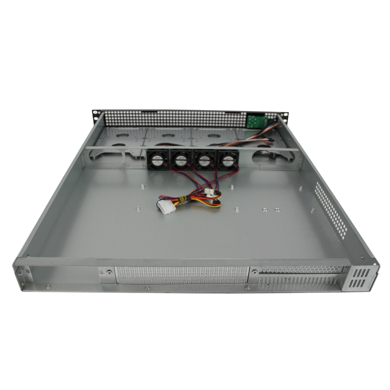 1U 랙마운트 케이스 모델 ISC-SC1U550F-M 12x9.6 메인보드 3.5인치 HDD 4개(3개) 1U 랙마운트 케이스 모델 ISC-SC1U550F-M 12x9.6 메인보드 3.5인치 HDD 4개