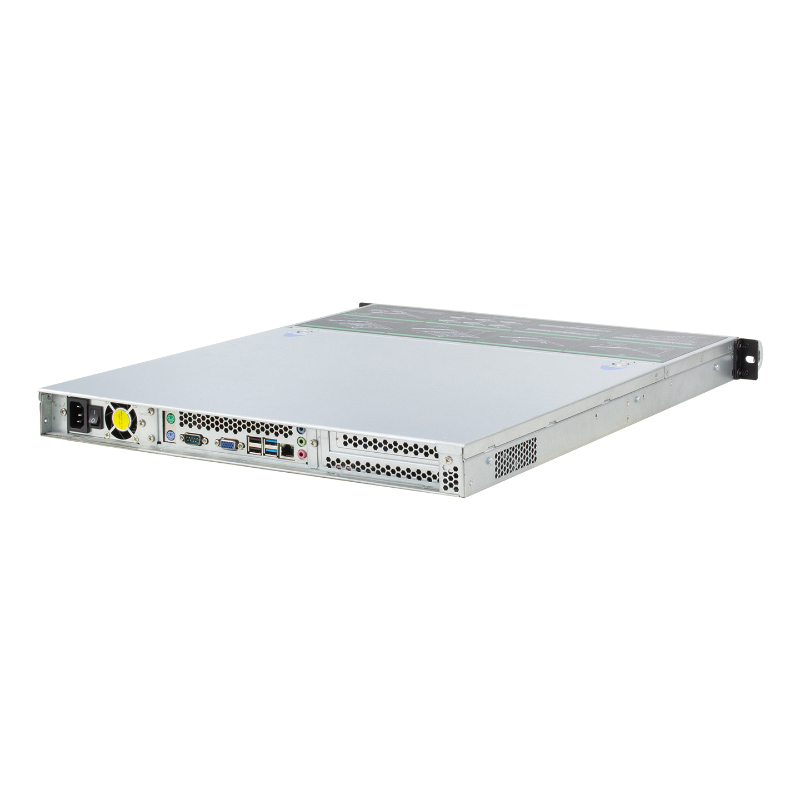 Caja para montaje en bastidor 1U Modelo ISC-SC1U560-H4-T 12x10,5 Placa base 4 discos duros de 3,5 pulgadas (4) Caja para montaje en bastidor 1U Modelo ISC-SC1U560-H4-T 12x10,5 Placa base 4 discos duros de 3,5 pulgadas