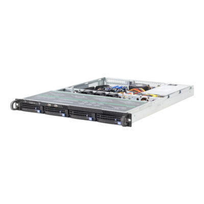 Caja para montaje en bastidor 1U Modelo ISC-SC1U560-H4-T 12x10,5 Placa base 4 discos duros de 3,5 pulgadas (8) Caja para montaje en bastidor 1U Modelo ISC-SC1U560-H4-T 12x10,5 Placa base 4 discos duros de 3,5 pulgadas