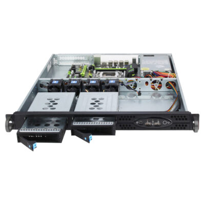 Caja para montaje en bastidor 1U Modelo ISC-SC1U580-H2-T 12x10,5 Placa base (9) Caja para montaje en bastidor 1U Modelo ISC-SC1U580-H2-T 12x10,5 Placa base