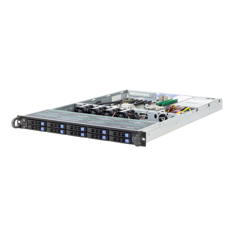 علبة 1U Rackmount Case 1U Rackmount الطراز ISC-SC-SC1U650-H10-T 10 أقراص صلبة مقاس 2.5 بوصة (2) علبة 1U Rackmount 1U Rackmount Case طراز ISC-SC-SC1U650-H10-T 10 أقراص صلبة مقاس 2.5 بوصة