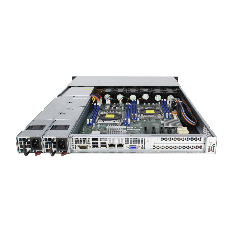 1U 랙마운트 케이스 모델 ISC-SC1U650A-H4-T 12x13 메인보드 HDD 4개(1) 1U 랙마운트 케이스 모델 ISC-SC1U650A-H4-T 12x13 메인보드 4 HDD