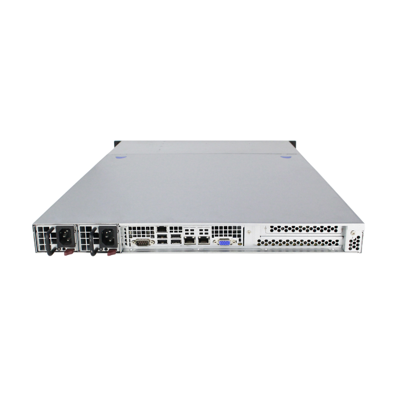1U 랙마운트 케이스 모델 ISC-SC1U650A-H4-T 12x13 메인보드 HDD 4개(4개)