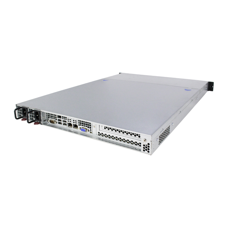 1U 랙마운트 케이스 모델 ISC-SC1U650A-H4-T 12x13 메인보드 HDD 4개(8개) 1U 랙마운트 케이스 모델 ISC-SC1U650A-H4-T 12x13 메인보드 4 HDD