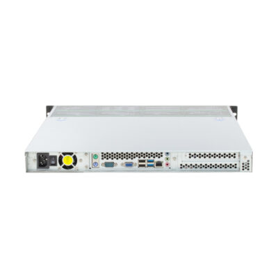 Carcasa para montaje en bastidor 1U modelo ISC-SC1U650A-H4-T 13,68x13 EE-ATX (1) Caja para montaje en bastidor 1U Modelo ISC-SC1U650A-H4-T 13,68x13 EE-ATX