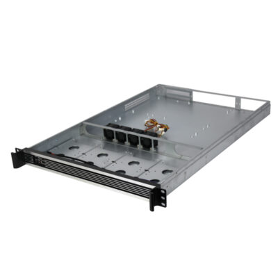 1Uラックマウントケース ISC-SC1U650L2-M 3.5インチHDD(4台) 1Uラックマウントケース ISC-SC1U650L2-M 3.5インチHDD×4台