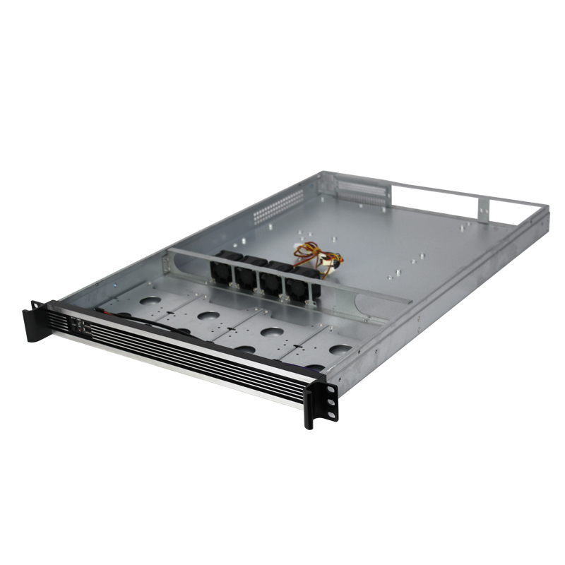 1Uラックマウントケース ISC-SC1U650L2-M 3.5インチHDD(4台) 1Uラックマウントケース ISC-SC1U650L2-M 3.5インチHDD×4台