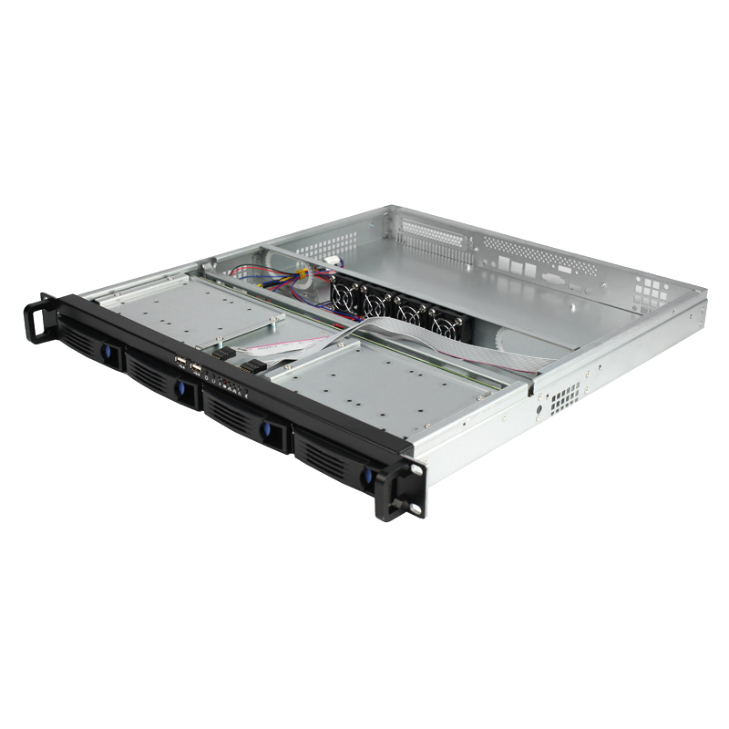 1U Server Case Model ISC-R148-4-M 7 x 7 Mainboard Four 3.5 inch HDDs or Six 2.5 inch HDDs (4) 1U Server Case Model ISC-R148-4-M 7 x 7 Mainboard Four 3.5 inch HDDs or Six 2.5 inch HDDs (4)