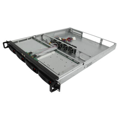 علبة الخادم 1U من طراز ISC-R155-4-M 4 مراوح تبريد بفتحة PCI-E (1) علبة الخادم 1U من طراز ISC-R155-4-M 4 مراوح تبريد بفتحة PCI-E (1)