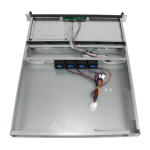 Carcasa de servidor 1U Modelo ISC-R155-4-M 4 ventiladores Ranura PCI-E (5)