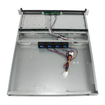 علبة الخادم 1U من طراز ISC-R155-4-M 4 مراوح تبريد بفتحة PCI-E (5) علبة الخادم 1U من طراز ISC-R155-4-M 4 مراوح تبريد بفتحة PCI-E (5)