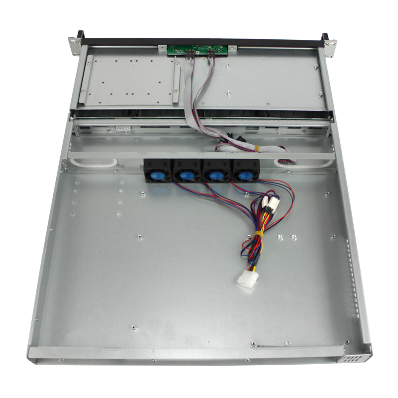 علبة الخادم 1U من طراز ISC-R155-4-M 4 مراوح تبريد بفتحة PCI-E (5) علبة الخادم 1U من طراز ISC-R155-4-M 4 مراوح تبريد بفتحة PCI-E (5)