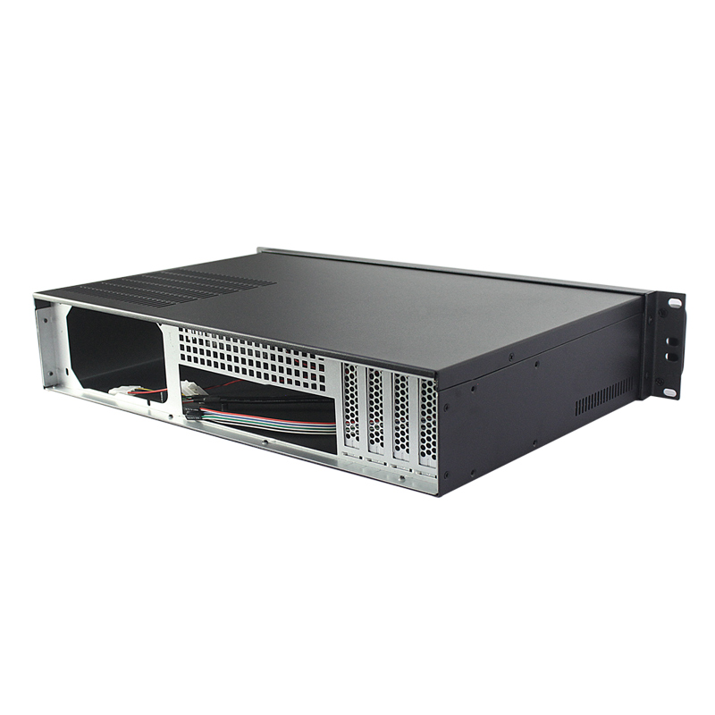 2U 랙마운트 케이스 모델 ISC-RC2U300F-M 9.6x9.6 메인보드 3.5인치 HDD 4개(1) 2U 랙마운트 케이스 모델 ISC-RC2U300F-M 9.6x9.6 메인보드 3.5인치 HDD 4개