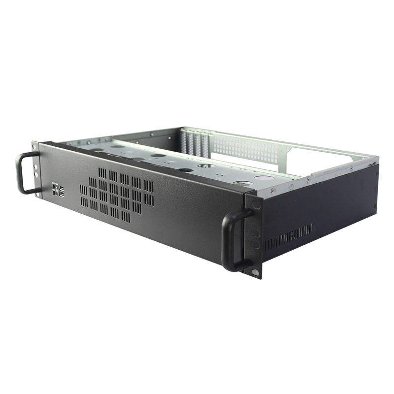 2U 랙마운트 케이스 모델 ISC-RC2U300F-M 9.6x9.6 메인보드 3.5인치 HDD 4개(2개) 2U 랙마운트 케이스 모델 ISC-RC2U300F-M 9.6x9.6 메인보드 3.5인치 HDD 4개