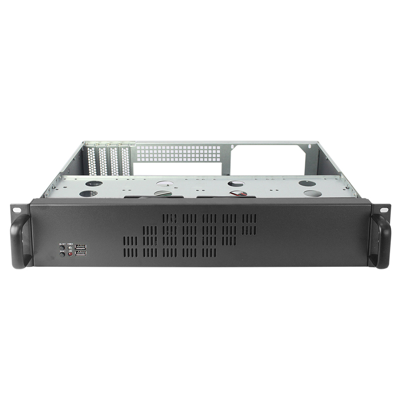 2U 랙마운트 케이스 모델 ISC-RC2U300F-M 9.6x9.6 메인보드 3.5인치 HDD 4개(3개) 2U 랙마운트 케이스 모델 ISC-RC2U300F-M 9.6x9.6 메인보드 3.5인치 HDD 4개