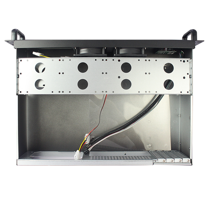 2U 랙마운트 케이스 모델 ISC-RC2U300F-M 9.6x9.6 메인보드 3.5인치 HDD 4개(4개) 2U 랙마운트 케이스 모델 ISC-RC2U300F-M 9.6x9.6 메인보드 3.5인치 HDD 4개