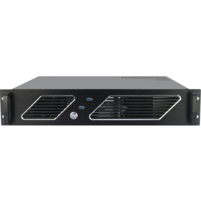 2U 랙마운트 케이스 모델 ISC-RC2U350E-M 9.6x9.6 메인보드 HDD 3개(3개) 2U 랙마운트 케이스 모델 ISC-RC2U350E-M 9.6x9.6 메인보드 3개 HDD
