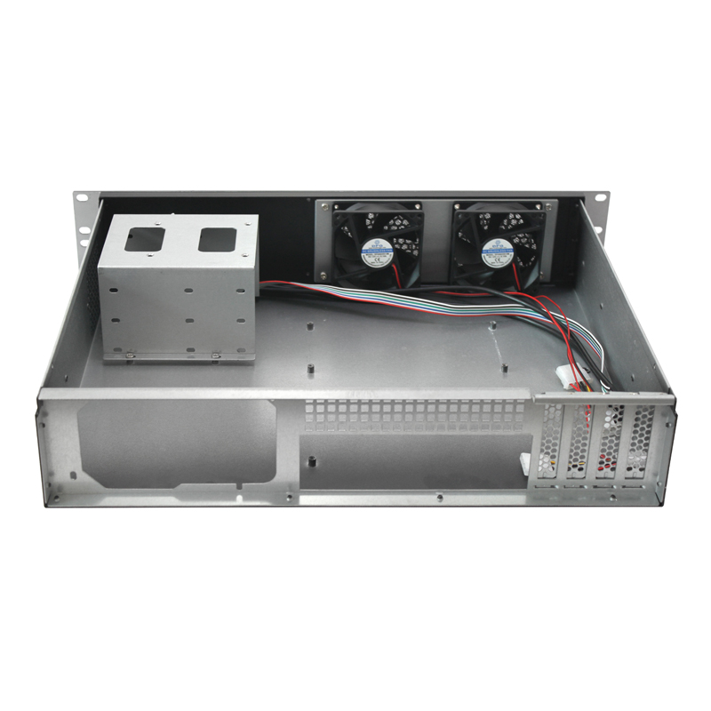 2U 랙마운트 케이스 모델 ISC-RC2U350L1-M 9.6x9.6 메인보드 HDD 3개(4개) 2U 랙마운트 케이스 모델 ISC-RC2U350L1-M 9.6x9.6 메인보드 3개 HDD