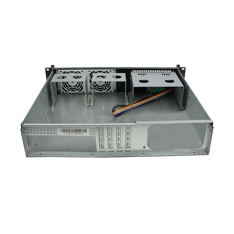 2U 랙마운트 케이스 모델 ISC-RC2U390L1-M 9.6x9.6 메인보드 HDD 4개(2)