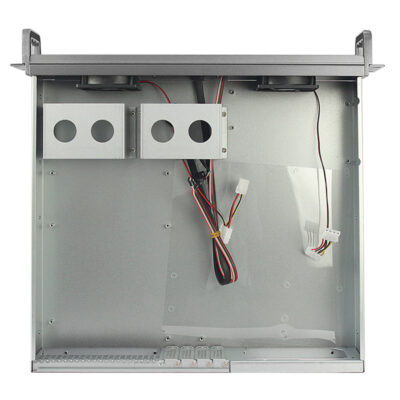 علبة 2U Rackmount Case طراز ISC-RC2U400E-M 9.6x9.6 اللوحة الرئيسية 4 أقراص صلبة (4) علبة 2U Rackmount Case طراز ISC-RC2U400E-M 9.6x9.6 اللوحة الرئيسية 4 أقراص صلبة