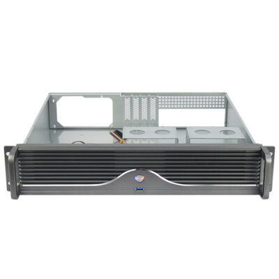 علبة 2U Rackmount Case طراز ISC-RC2U400E-M 9.6x9.6 اللوحة الرئيسية 4 أقراص صلبة (6) علبة 2U Rackmount Case طراز ISC-RC2U400E-M 9.6x9.6 اللوحة الرئيسية 4 أقراص صلبة