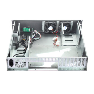 2U 랙마운트 케이스 모델 ISC-RC2U460F-M 12x9.6 메인보드 3.5인치 HDD 6개(4개) 2U 랙마운트 케이스 모델 ISC-RC2U460F-M 12x9.6 메인보드 3.5인치 HDD 6개