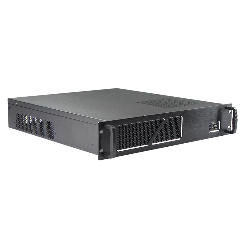 2U 랙마운트 케이스 모델 ISC-RC2U480L-M 12x9.6 메인보드 HDD 3개(2)