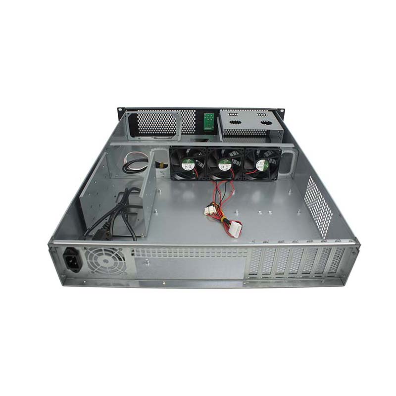 2U 랙마운트 케이스 모델 ISC-RC2U550F-M 12x9.6 메인보드 8 HDD(7개)
