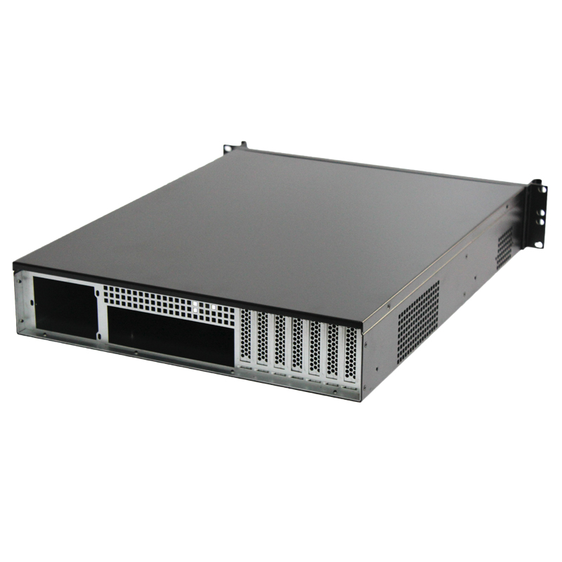 2U 랙마운트 케이스 모델 ISC-RC2U550L-M 12x9.6 메인보드 8 HDD(2)