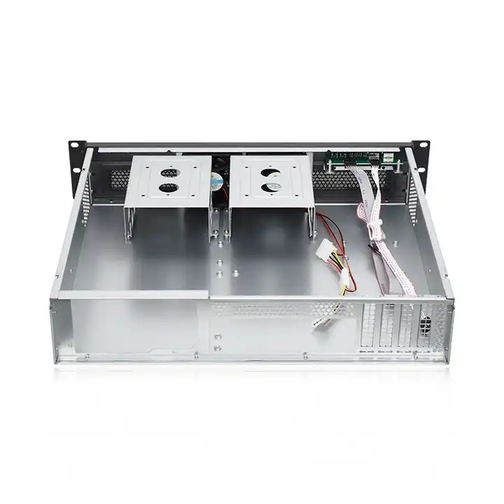 علبة 2U Rackmount Case طراز LX-S2380A 2U Rackmount طراز LX-S2380A Micro ATX 4 أقراص صلبة مقاس 3.5 بوصة (4)