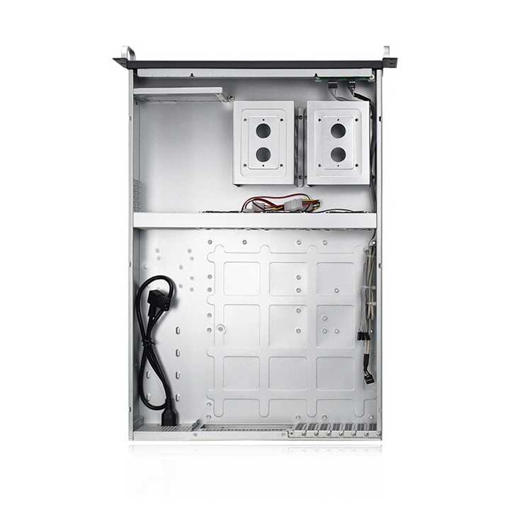 Carcasa para montaje en bastidor 2U modelo LX-S2650A EATX 6 discos duros de 3,5 pulgadas (1) Carcasa para montaje en bastidor 2U modelo LX-S2650A EATX 6 discos duros de 3,5 pulgadas