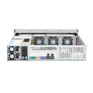 Carcasa de servidor 2U Modelo ISC-SC265-H08-T 8 discos duros frontales 3 ventiladores de refrigeración (5)