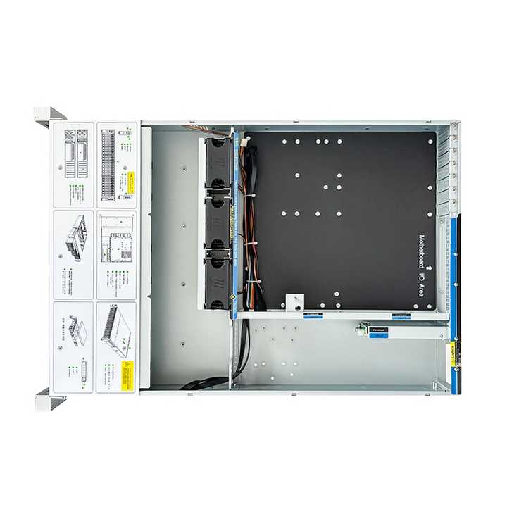 علبة خوادم 2U طراز ISC-SC265B24-L ذات 12 فتحة تبديل سريع 3 مراوح تبريد (1) علبة خوادم 2U طراز ISC-SC265B24-L ذات 12 فتحة تبديل سريع 3 مراوح تبريد (1)