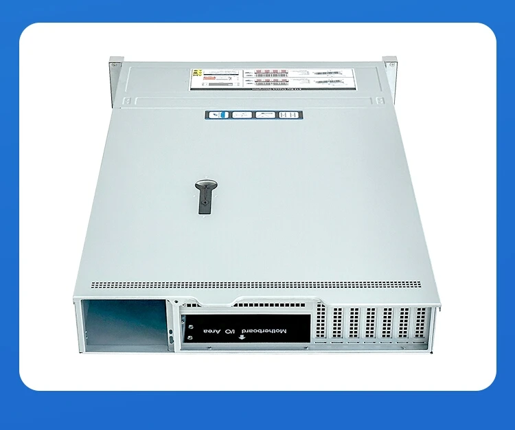 علبة الخادم 2U طراز ISC-SC265C08-L ذات 8 فتحات للتبديل السريع 3 مراوح تبريد (2) علبة الخادم 2U طراز ISC-SC265C08-L ذات 8 فتحات للتبديل السريع 3 مراوح تبريد (2)
