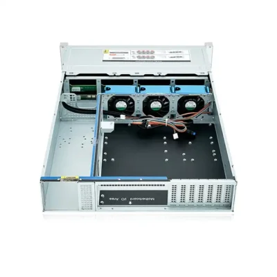 علبة الخادم 2U طراز ISC-SC265C08-L ذات 8 فتحات للتبديل السريع 3 مراوح تبريد (3) علبة الخادم 2U طراز ISC-SC265C08-L ذات 8 فتحات للتبديل السريع 3 مراوح تبريد (3)