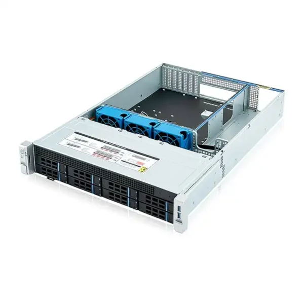 2U サーバーケース ISC-SC265C08-L 8 ホットスワップ対応ベイ 3 冷却ファン (4) 2U サーバーケース ISC-SC265C08-L 8 ホットスワップ対応ベイ 3 冷却ファン (4)