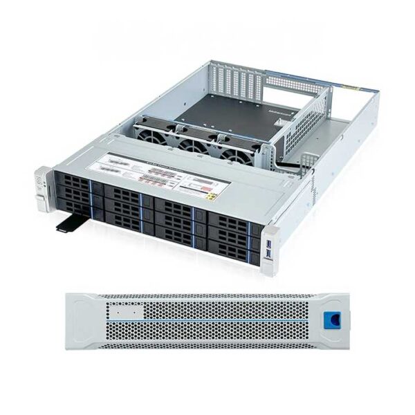 2U Server Case Model ISC-SC265C12-L 12 Hot-Swap Bays 3 Cooling Fans (2) 2U Server Case Model ISC-SC265C12-L 12 Hot-Swap Bays 3 Cooling Fans (2)