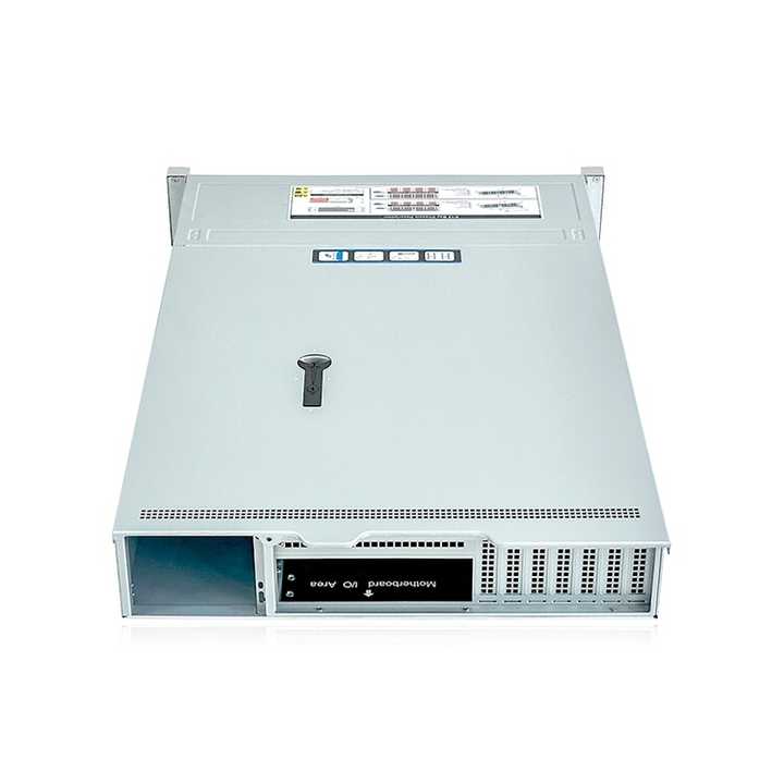 علبة الخادم 2U طراز ISC-SC265C12-L ذات 12 فتحة تبديل سريع 3 مراوح تبريد (3)