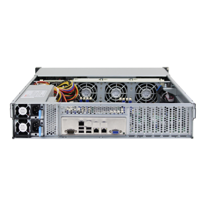 علبة الخادم 2U طراز ISC-SC-SC265S-H25-T 25 قرصًا أماميًا صلبًا 3 مراوح تبريد (3)