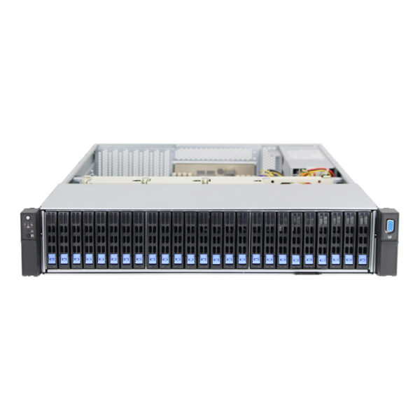 2U Server Case Model ISC-SC265S-H25-T 25 Front HDDs 3 Cooling Fans (8) 2U Server Case Model ISC-SC265S-H25-T 25 Front HDDs 3 Cooling Fans (8)