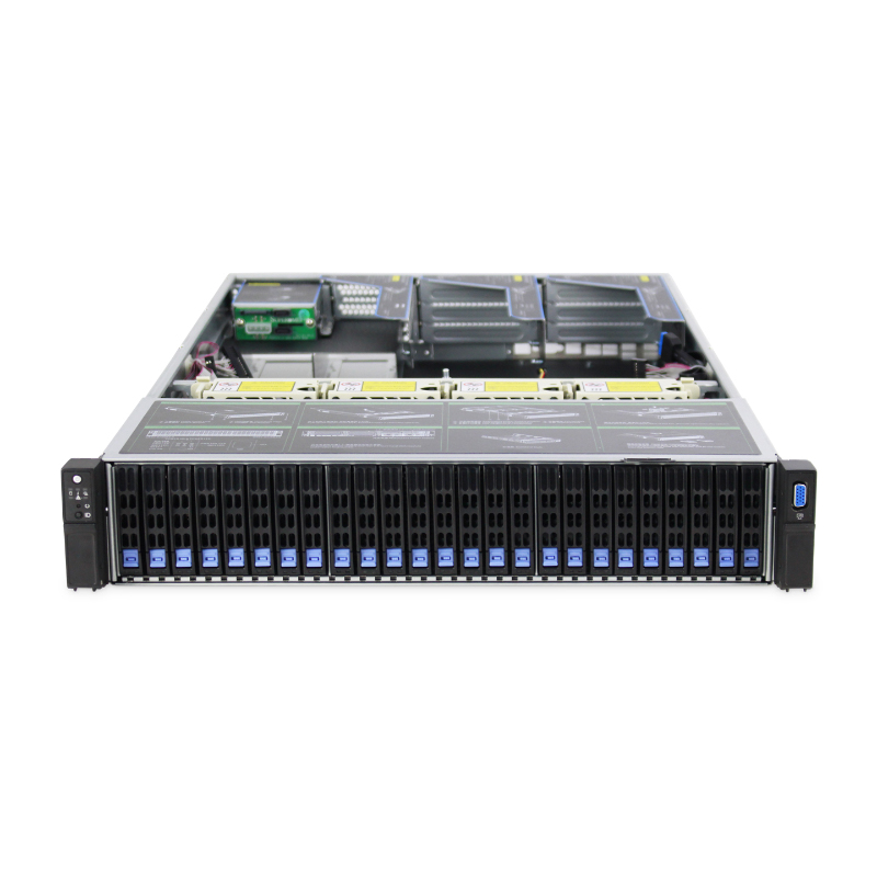 علبة الخادم 2U طراز ISC-SC-SC278S-H25-T 25 قرصًا أماميًا صلبًا 4 مراوح تبريد (1) علبة الخادم 2U طراز ISC-SC-SC278S-H25-T 25 قرصًا أماميًا صلبًا 4 مراوح تبريد (1)