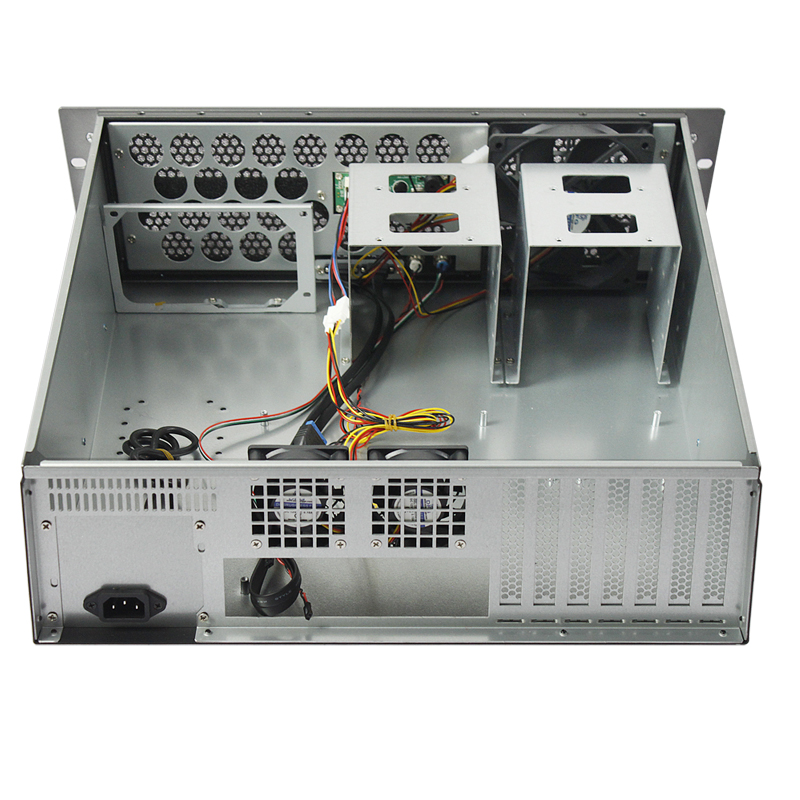 3U 랙마운트 케이스 모델 ISC-RC3U480L-M 8 또는 6 및 2개의 HDD 7 PCIe(3)