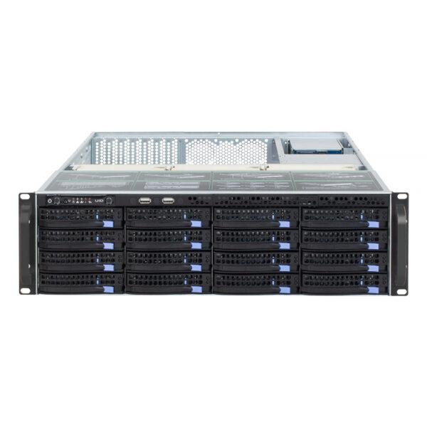 Carcasa de servidor 3U Modelo ISC-SC365-H16-T 16 discos duros frontales 7 ranuras de expansión (7) Carcasa de servidor 3U Modelo ISC-SC365-H16-T 16 discos duros frontales 7 ranuras de expansión (7)