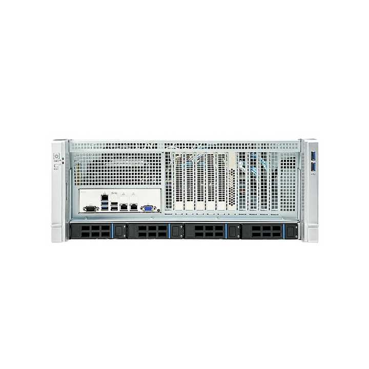 Carcasa de servidor GPU 4U ISC-GS4U800-B1 12Gbs SAS 4 bahías intercambiables en caliente (3) Caja para servidor GPU 4U ISC-GS4U800-B1 12Gbs SAS 4 bahías Hot Swap