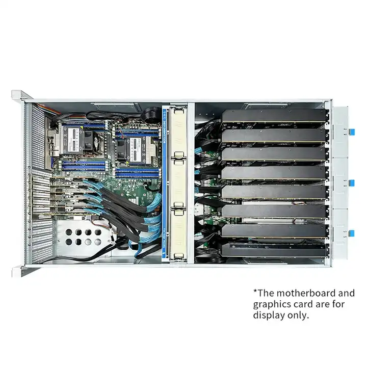 علبة خادم وحدة معالجة الرسومات 4U ISC-GS4U800-B2 ISC-GS4U800-B2 SAS Hot Swap HDD (4)