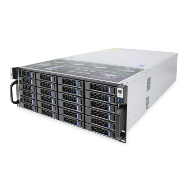 4U Server Case Model ISC-SC456-H24-T 24 Front HDDs 7 Expansion Slots (10) 4U Server Case Model ISC-SC456-H24-T 24 Front HDDs 7 Expansion Slots (10)