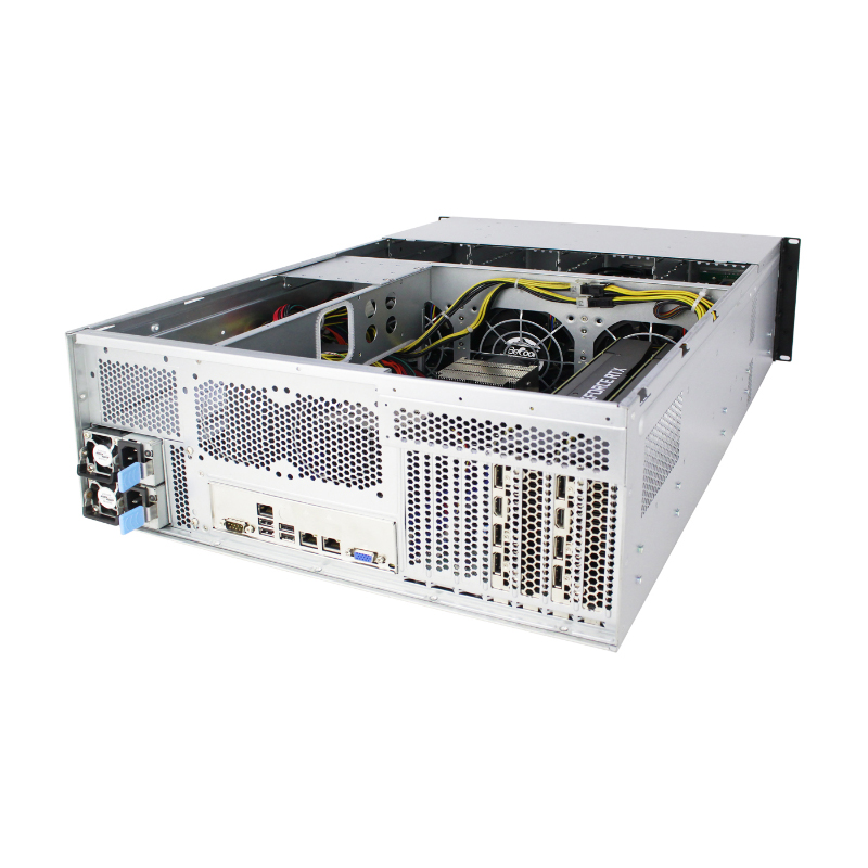 علبة الخادم 4U طراز ISC-SC465-H12-T 12 محرك أقراص صلبة أمامي 7 فتحات توسعة (4)