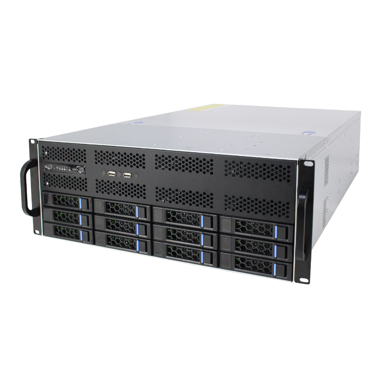 علبة الخادم 4U طراز ISC-SC465-H12-T 12 محرك أقراص صلبة أمامي 7 فتحات توسعة (6) علبة الخادم 4U طراز ISC-SC465-H12-T 12 محرك أقراص صلبة أمامي 7 فتحات توسعة (6)