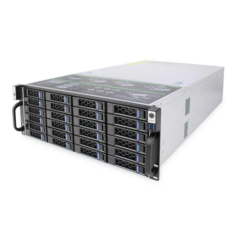 Mala de servidor 4U Modelo ISC-SC465-H24-T 24 unidades de disco rígido frontais 7 ranhuras de expansão (10) Mala de servidor 4U Modelo ISC-SC465-H24-T 24 unidades de disco rígido frontais 7 ranhuras de expansão (10)