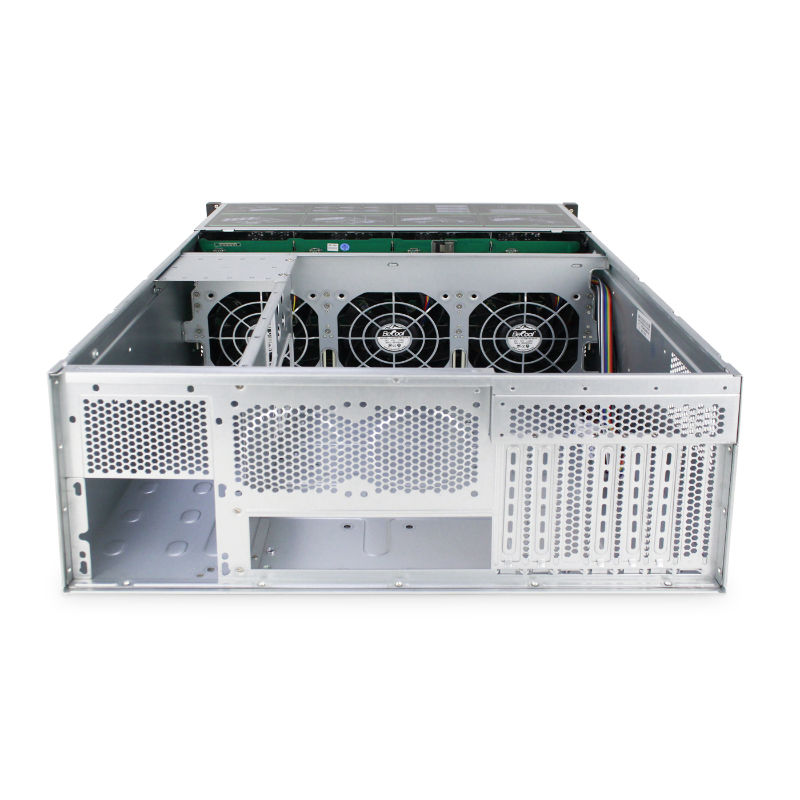 Mala de servidor 4U Modelo ISC-SC465-H24-T 24 unidades de disco rígido frontais 7 ranhuras de expansão (7) Mala de servidor 4U Modelo ISC-SC465-H24-T 24 unidades de disco rígido frontais 7 ranhuras de expansão (7)